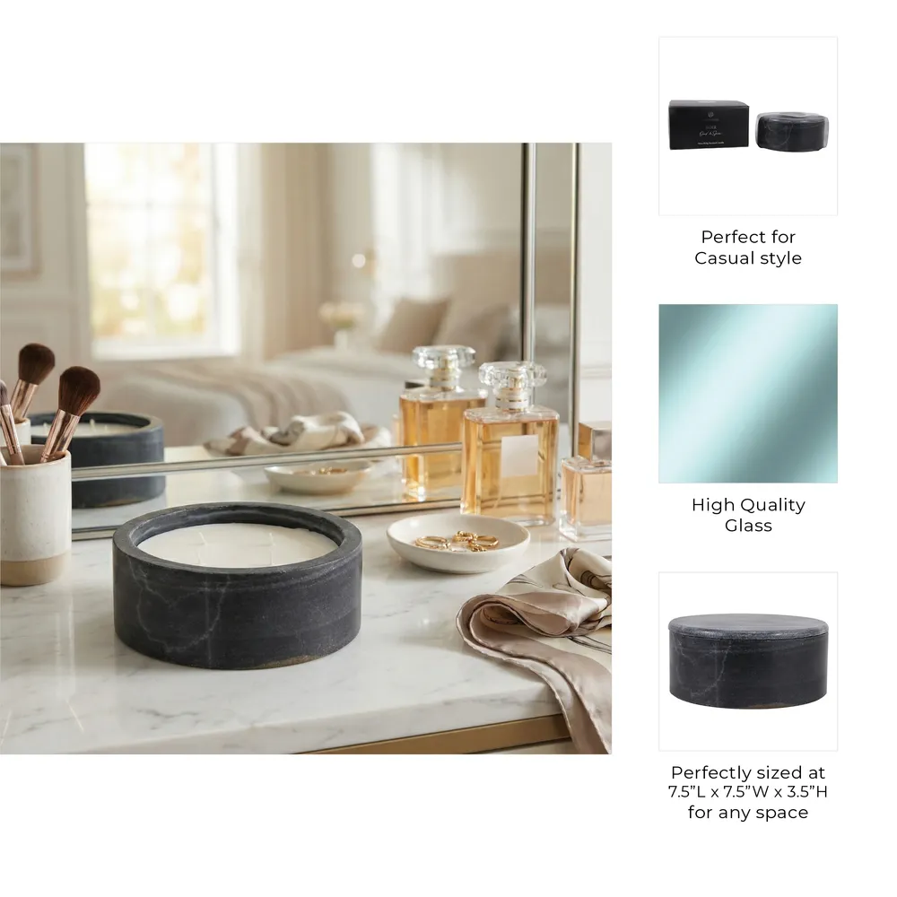 CASEYVALE GRAY CANDLE 4 (IN)