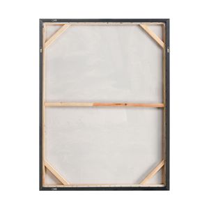 Reading in Gray Framed Wall Art 4