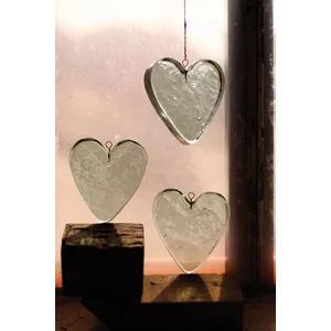 Glass Heart Suncatcher 1