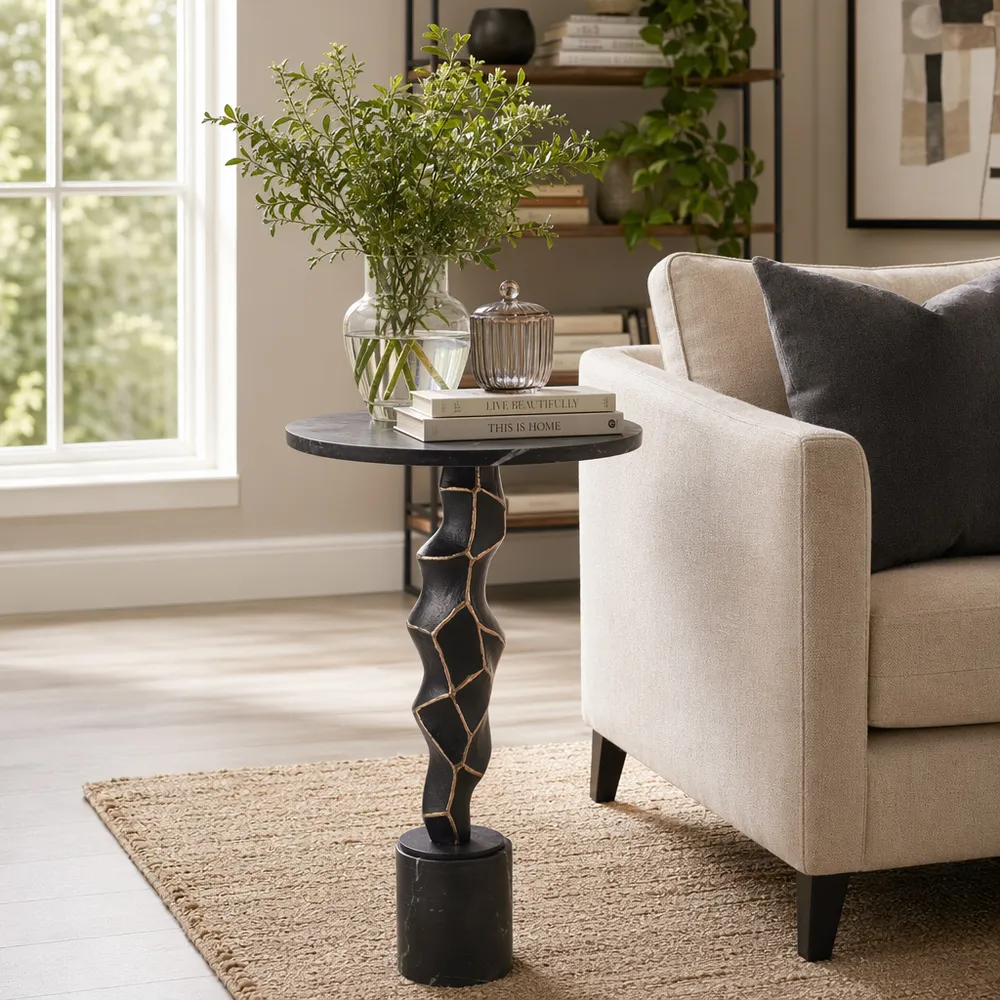 MAXWORTH BRONZE TABLE 25 (IN)