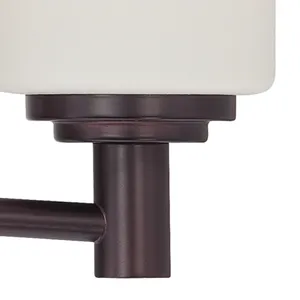 Pittman 19'' Wide 3-Light Vanity Light - Sienna Bronze 2