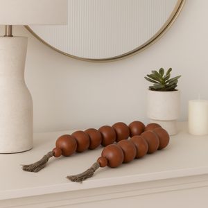 HOLTONHOLM BROWN BEAD 3 (IN) 2