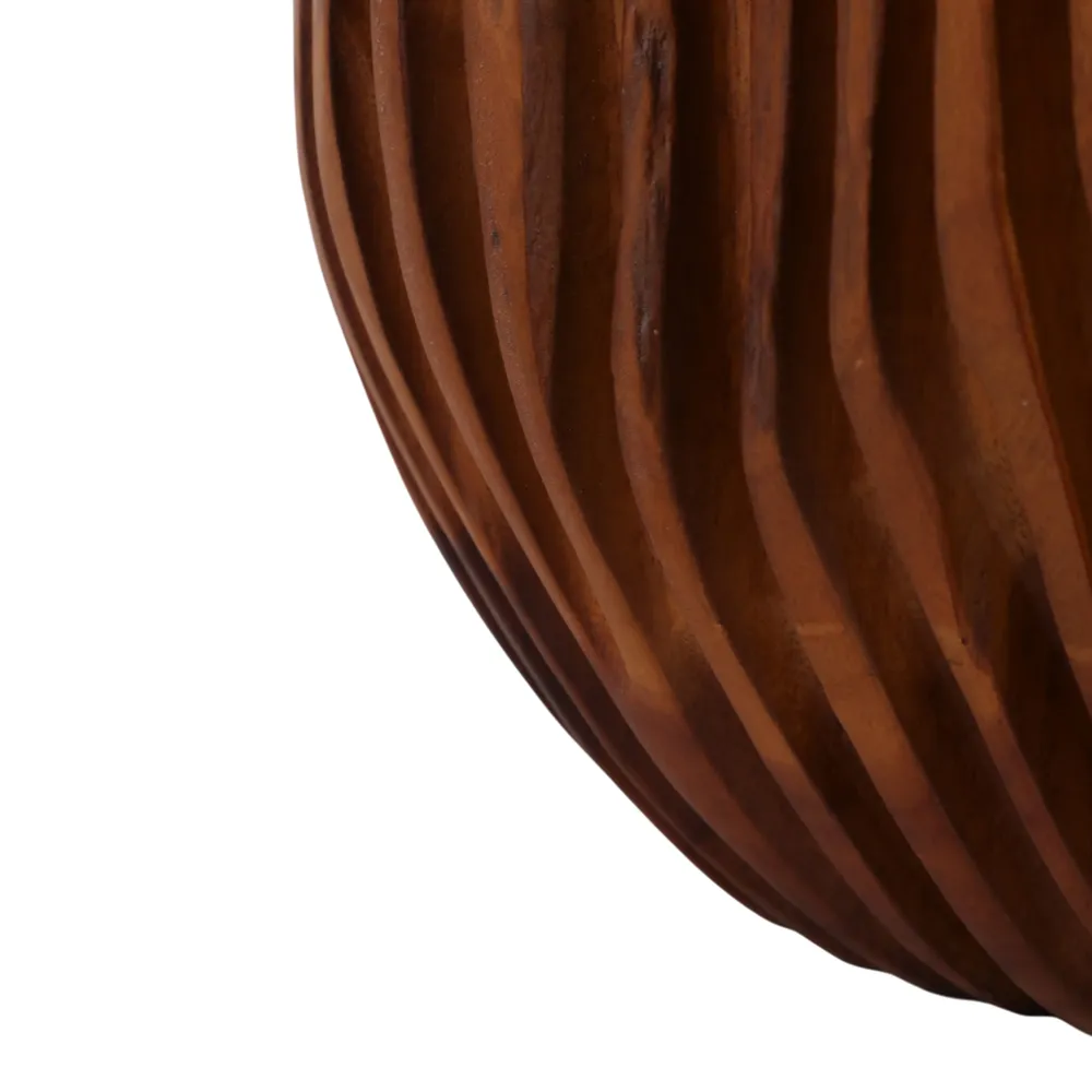 BYRONMOOR BROWN VASE 8 (IN)