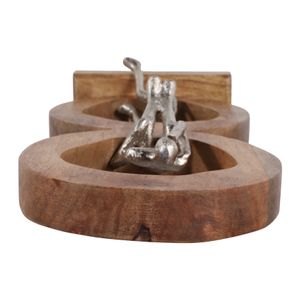 GRAHAMSIDE BROWN DECOR 17 (IN) 8