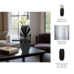 PENNPARK BLACK VASE 16 (IN) 10