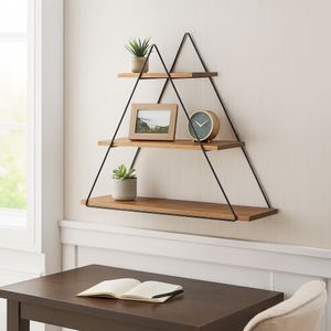 DAYTONMILL BROWN WALL SHELF 20 (IN) 2