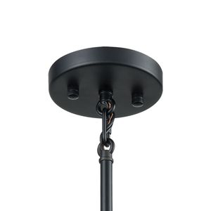 Boudreaux 23'' Wide 5-Light Chandelier - Matte Black with Antique Gold 3