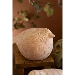 Set of 2 Terracotta Birds 3