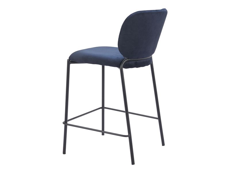Plat Counter Stool Blue 6