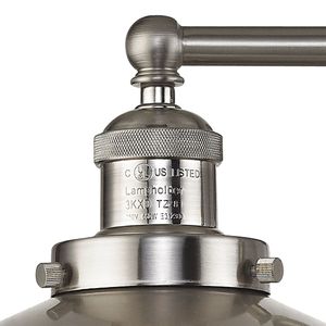 English Pub 18'' Wide 2-Light Vanity Light - Satin Nickel 3