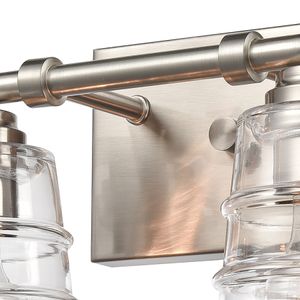 Pulsate 30.25'' Wide 4-Light Vanity Light - Satin Nickel 5