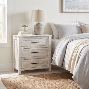 Heritage Oak Three Drawer Chest - Premium 2