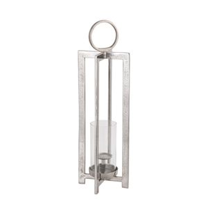 Wilmot Lantern - Small Silver 2