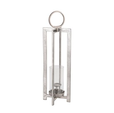 Wilmot Lantern - Small Silver