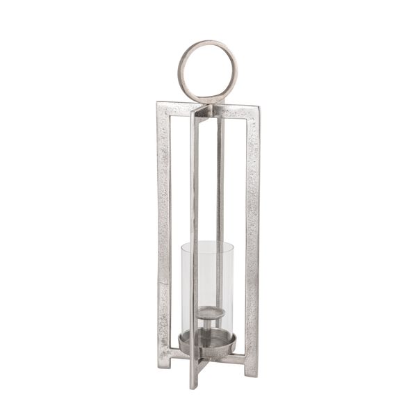 Wilmot Lantern - Small Silver