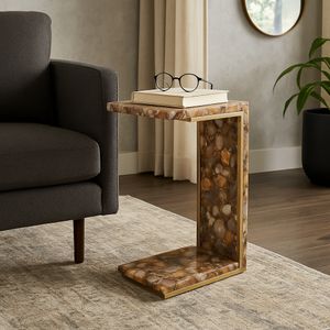 GARLANDPORT BROWN TABLE 25 (IN) 12