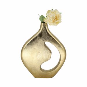 EDGARHAM GOLD VASE 17 (IN) 3