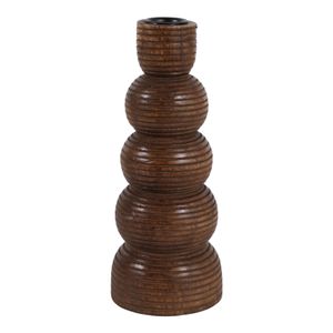 DALEYWIND BROWN CANDLE HOLDER 8 (IN) 1