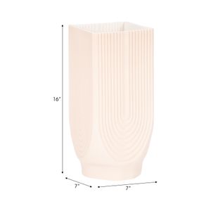 GARNETTMOOR PINK VASE 16 (IN) 8