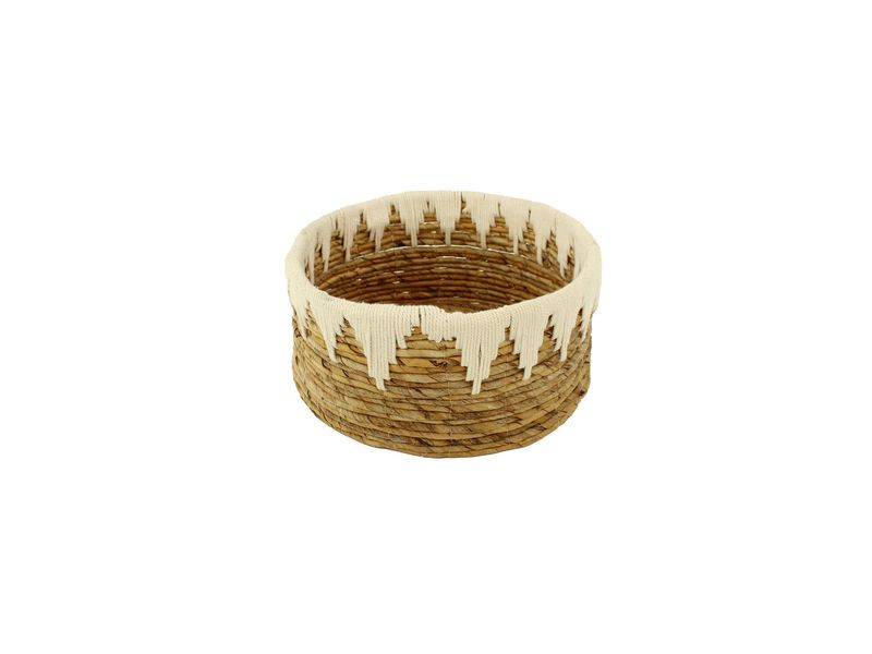 13" x 6.5" Banana Leaf Basket 1