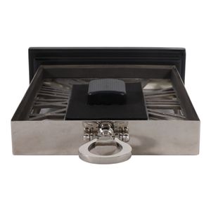 LARKHAVEN SILVER CLOCK 17 (IN) 8