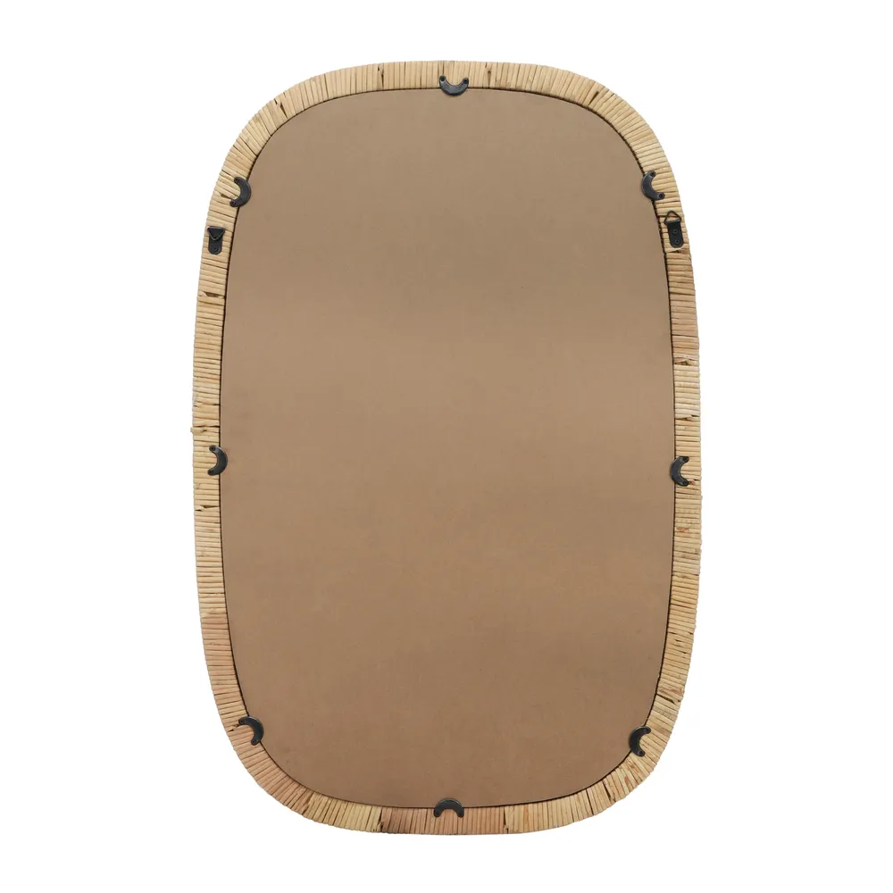 GRAYDONWOOD BROWN MIRROR 34 (IN)