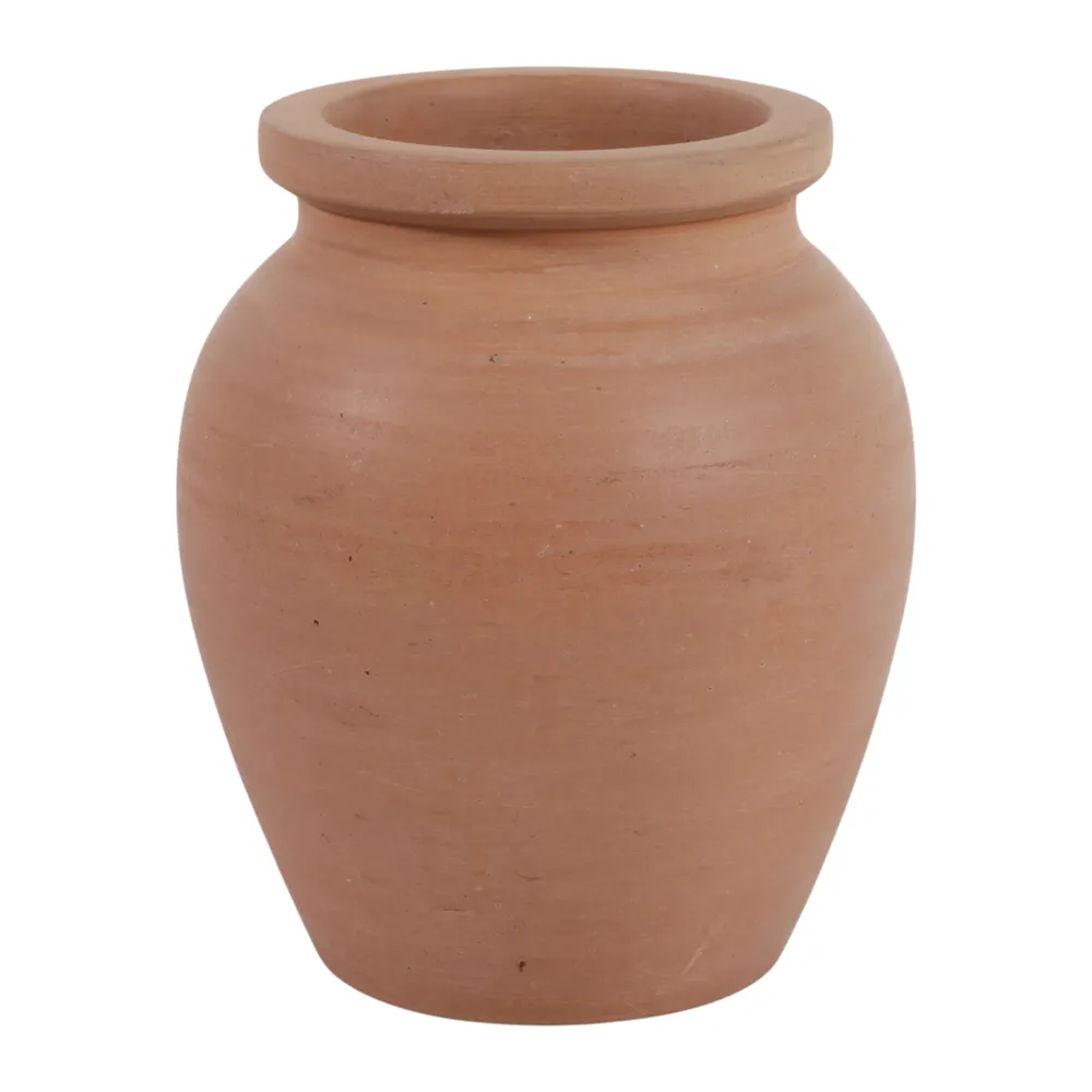 HAWLEYWORTH BROWN VASE 7 (IN)