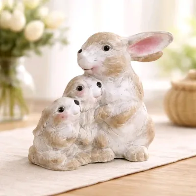 Bunny Love 6.5x3.5x5.5in