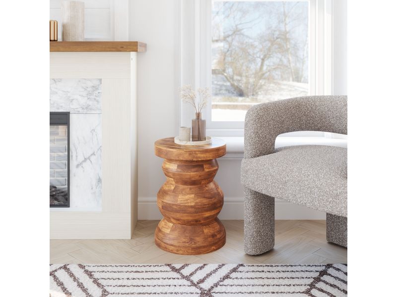 Kerala Side Table Walnut 2