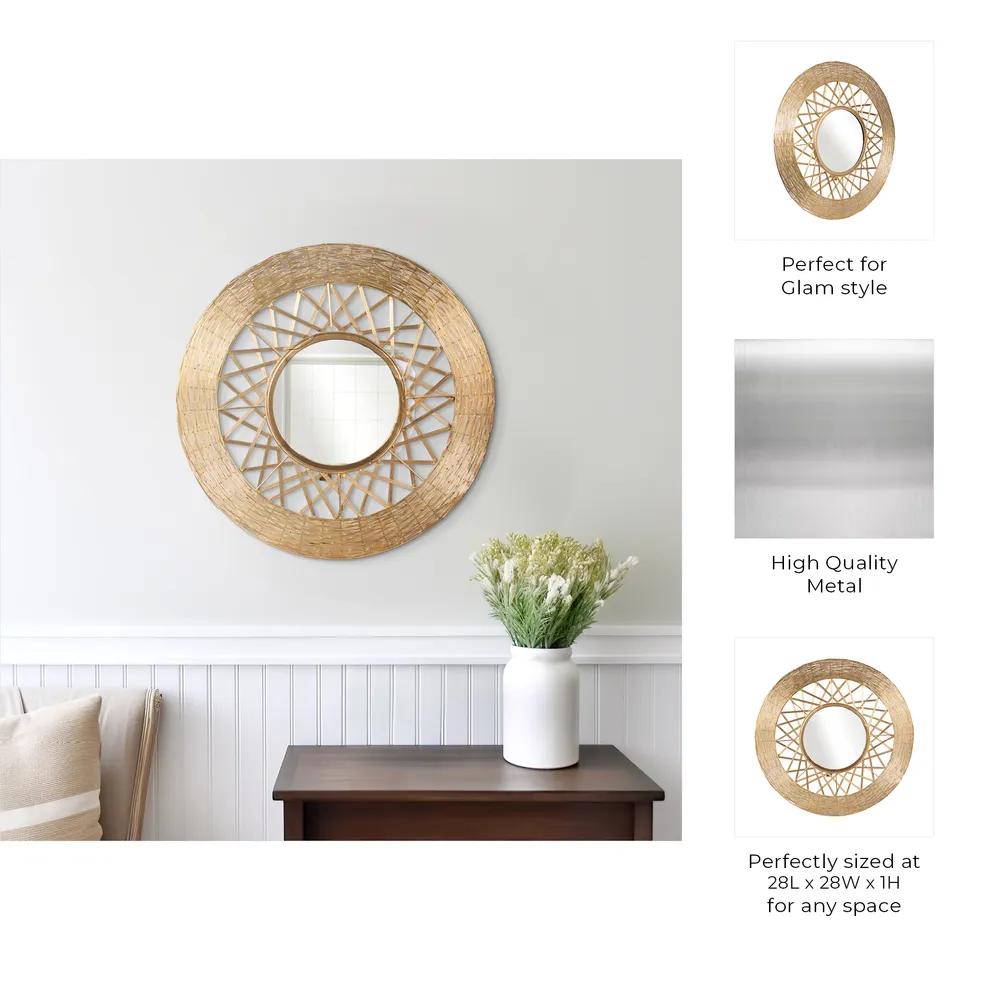 HALSEYCROSS GOLD MIRROR 1 (IN)