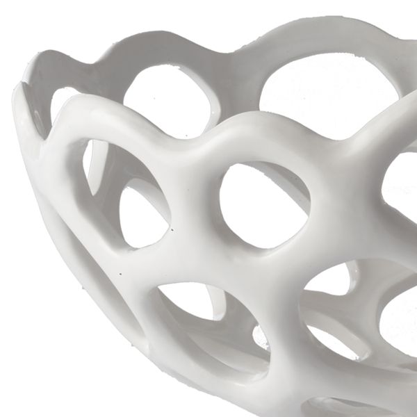 Perforated Porcelain Bowl