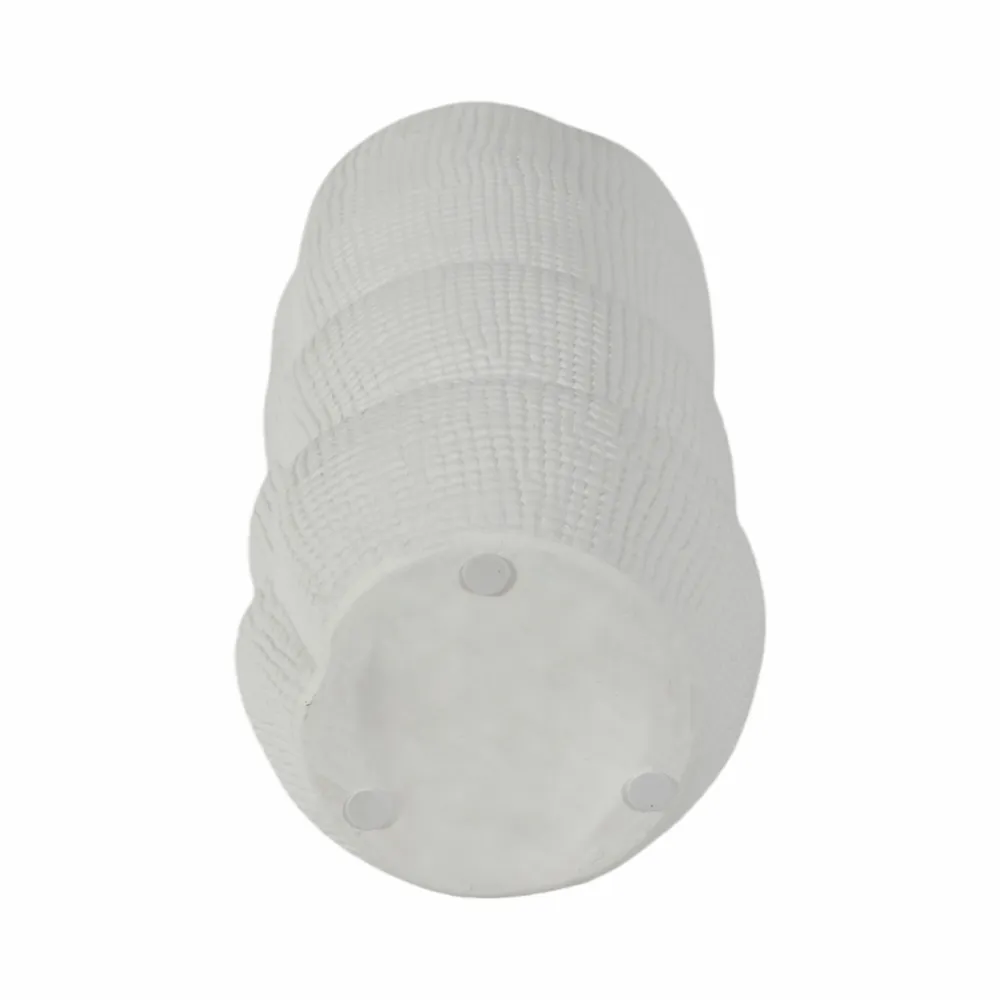 REGANWIND WHITE VASE 12 (IN)