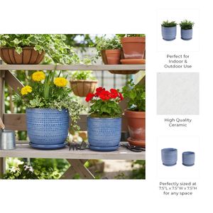 FIONAOAK SET OF 2 PLANTER 7 (IN) 10
