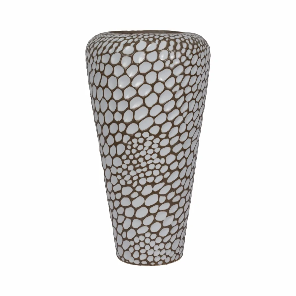 CORBINMORE WHITE VASE 24 (IN)