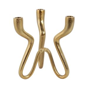 TODDBURN GOLD CANDLE HOLDER 10 (IN) 1