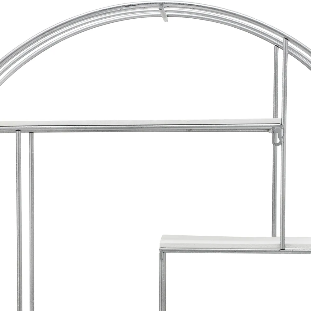 FINCHWAY SILVER WALL SHELF 32 (IN)