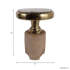 DENNINGCREST TAN TABLE 23 (IN) 8