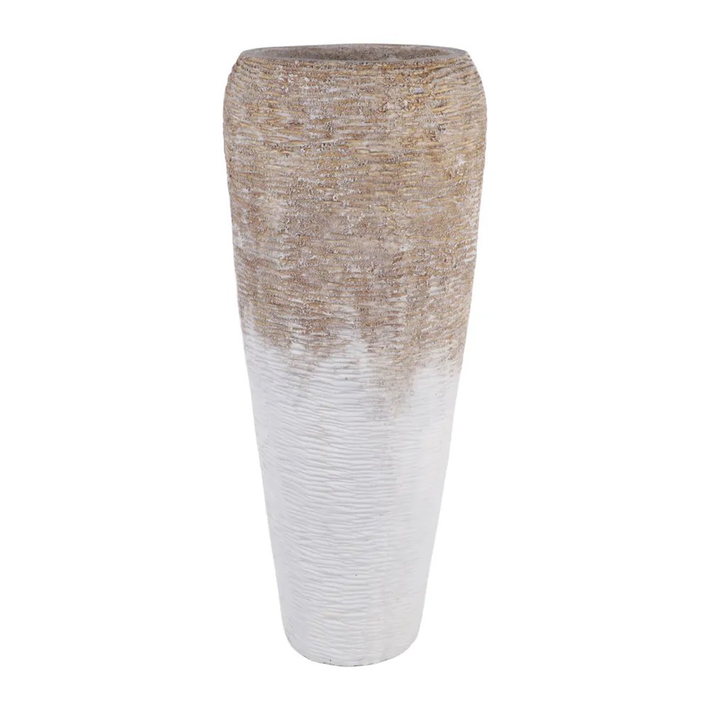 BENNETMORE BROWN VASE 33 (IN)