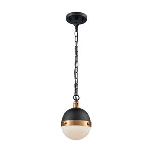 Harmelin 7'' Wide 1-Light Mini Pendant - Matte Black 2
