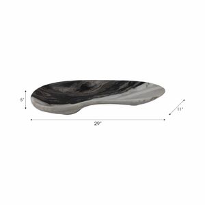 DUFFYBROOK GRAY TRAY 5 (IN) 8