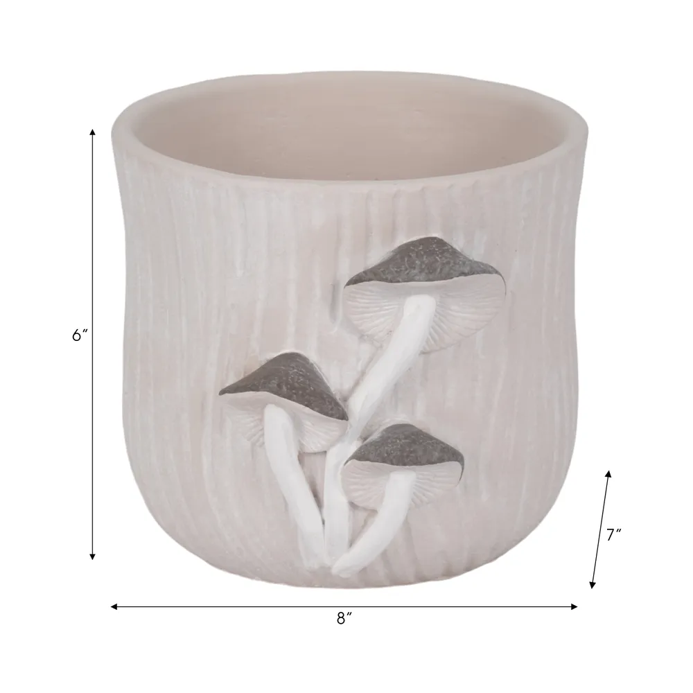 BRICEMORE GRAY PLANTER 6 (IN)