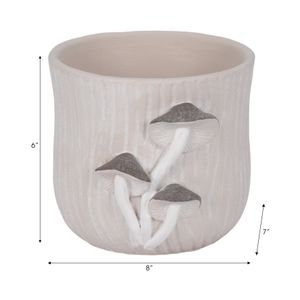 BRICEMORE GRAY PLANTER 6 (IN) 8