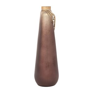 HALTONBURN GOLD GLASS VASE 16 (IN) 4
