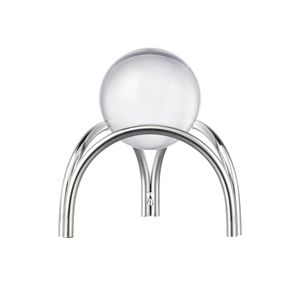 Sibyl Orb Stand - Set of 2 Silver 5