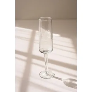 Hammered Glass Champagne Flute 2
