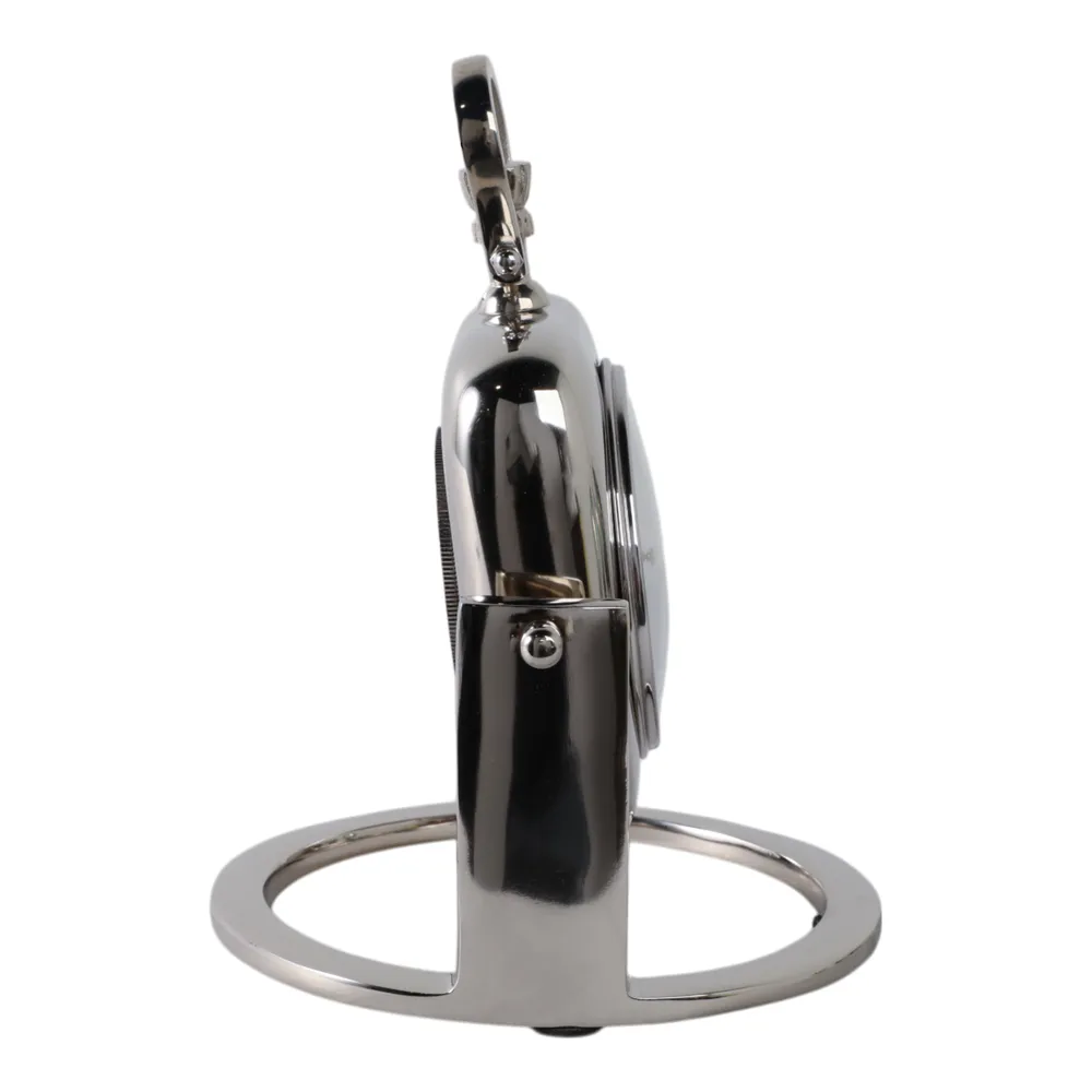 HARPERWICK SILVER CLOCK 9 (IN)