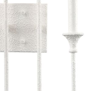 Edward 33'' High 4-Light Sconce - Matte White 4