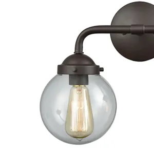 Beckett 15'' Wide 2-Light Vanity Light - Oil Rubbed Bronze 2