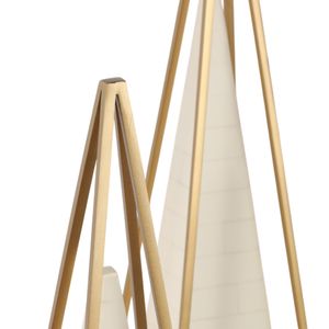 CLAYDALE SET OF 2 IVORY DECOR 26 (IN) 7