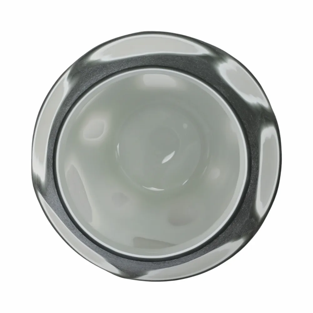 ARNETTBEACH GRAY GLASS VASE 12 (IN)